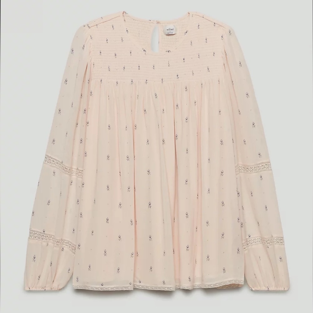 Aritzia Wilfred Ruthie Blouse - size small